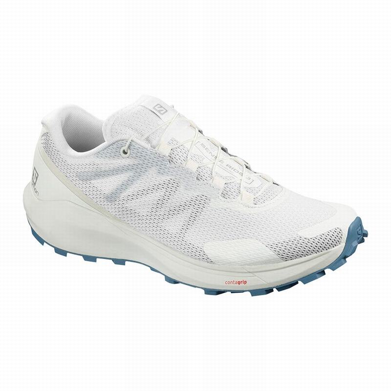 SALOMON SENSE RIDE 3 W Philippines - Women's Trail Running Shoes - White | 346708-CXM